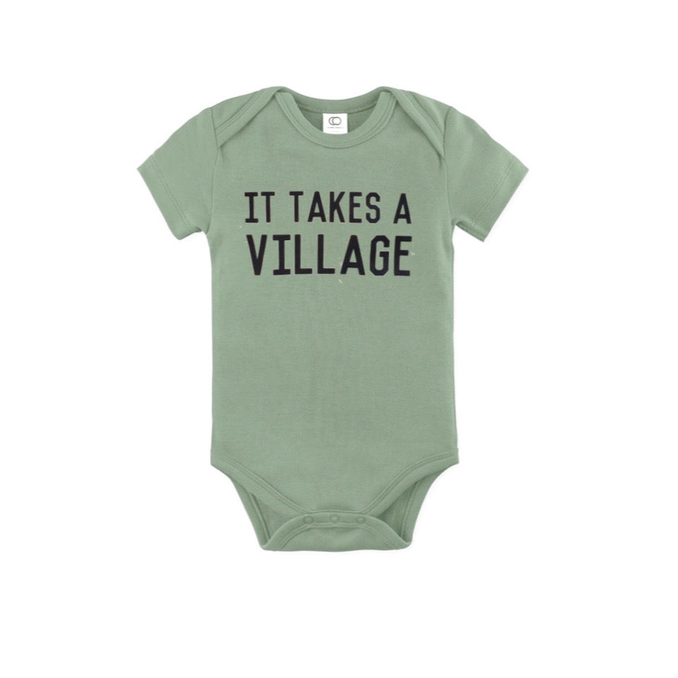 It Takes a Village Gender Neutral Tee for Kids