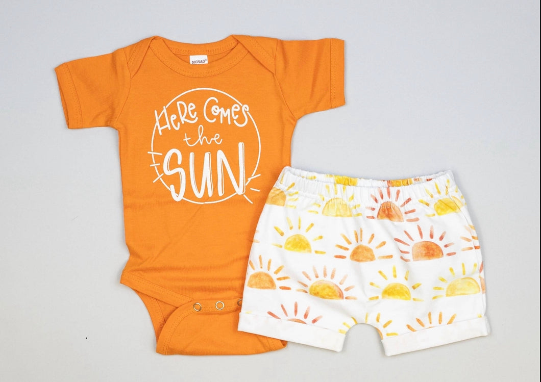 Here Comes the Sun Outfit for Baby